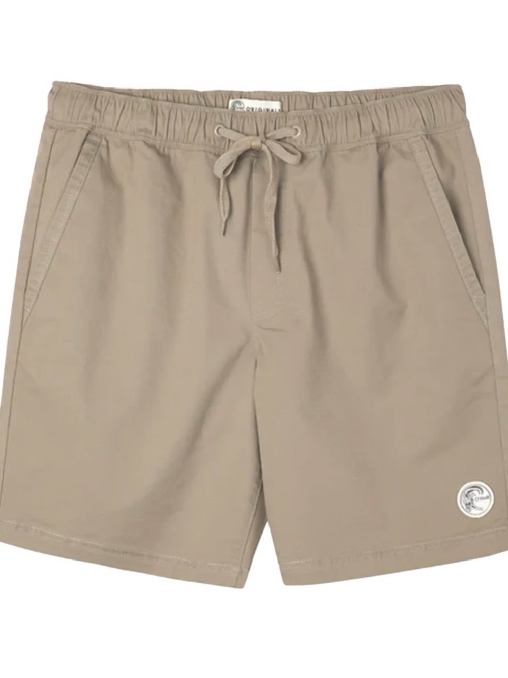 Drawstring Shorts - Khaki